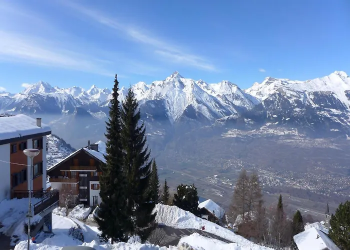 Appartamento In With Mountain Views Veysonnaz