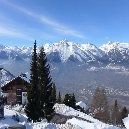 Apartman In With Mountain Views Veysonnaz